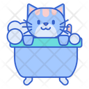 Cat Bath Icon