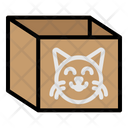 Amusement Box Cardboard Icon