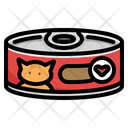 Cat Food Wet Food Cans Animal Feed Food Feed Pet Cat Icon
