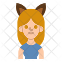 Cat Woman Devil Avatar Scary Icon