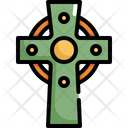 Catholic Cross Saint Patricks Day Icon