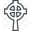 Catholic Cross Grave Icon