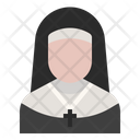 Catholic Nun Icon