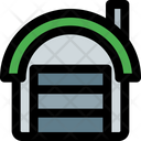 Cattle Shed Warehouse Airport Cargo Icon