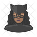 Catwoman Superhero African Icon