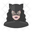 Catwoman Superhero Black Icon
