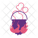 Cauldron Halloween Witch Icon