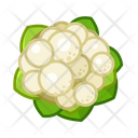 Cauliflower Vegetables Vegetarian Icon