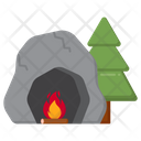 Cave Rock Fire Place Icon