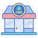 Cbd Store Icon