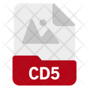 Cd 5 File Format Icon