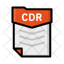 File Cdr Document Icon