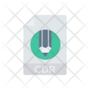 Cdr File Edit Icon