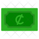 Cedi Banknote Country Icon
