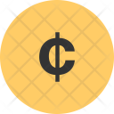 Currency Symbol Ghana Icon