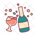 Celebrate Wine Glasses Icon
