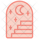 Celestial Moon Stair Icon