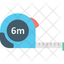 Cellophane Tape Meter Tape Scale Icon