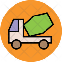 Cement Truck Vehicle Icon