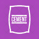 Cement Bag Sack Icon