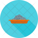 Cement Tray Plate Icon