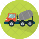 Cement Truck Transport Icon