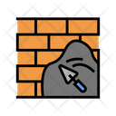 Cement Brick Wall Icon