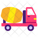 Concrete Mixer Concrete Vehicle Concrete Buggy Icon