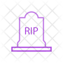 Cemetery Death Rip Icon