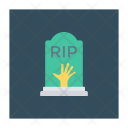 Cemetery Coffin Casket Icon