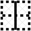 Center Border Table Icon
