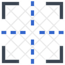 Center Grid Illustration Icon