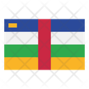 Central Africa Country Flag Flag Icon