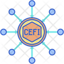 Centralized Finance Cefi Centralized Finance Icon