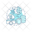 Centralized version control system Icon - Download in Rounded Style