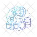 Centralized version control system Icon - Download in Rounded Style