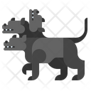 Cerberus Creature Hell Icon