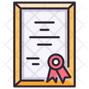 Certificate Degree Apriciation Icon