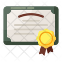 Certificate Deed Degree Icon