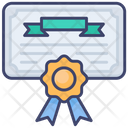 Certificate Document License Icon