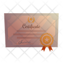 Certificate Education Degree Icon