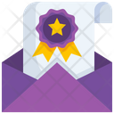 Certificate Letter Certificate Achievement Icon