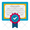 Certification Certificate Degree Icon