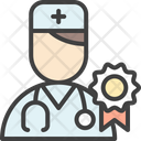 Qualified Certified Doctor Icon