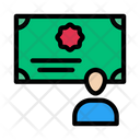 User Certificate Degree Icon