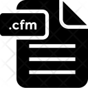 Cfm File Paper Icon