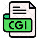 Cgi File Type File Format Icon