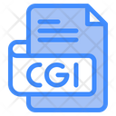 Cgi Document File Icon