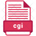 Cgi File Format Icon