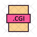Cgi File Cgi File Format Icon